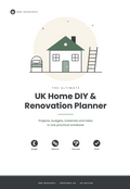 The Ultimate UK Home DIY & Renovation Planner PDF | Project Checklist, Materials List & Budget Tracker